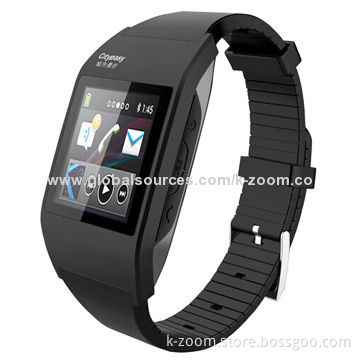 Smart Bluetooth Watch with Fashionable Design, 850/900/1,800/1,900MHz GSM